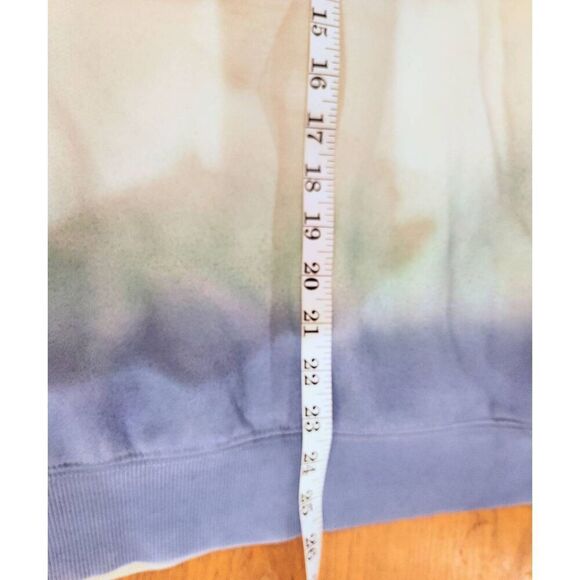 JUNGLES JUNGLES SPRAY DYED HOODIE BIRCH BLUE GREEN XL - Picture 15 of 15